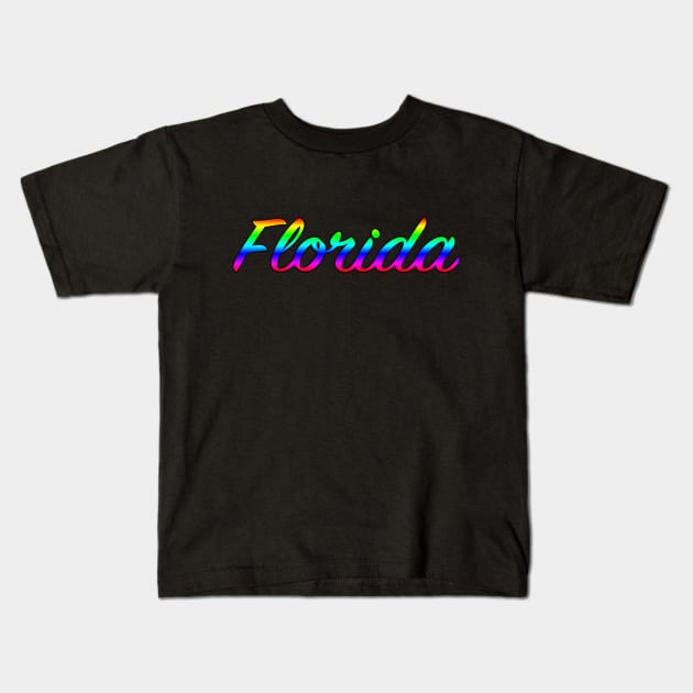 Florida Kids T-Shirt by lenn